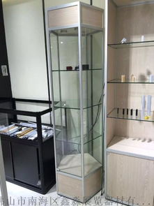 專業(yè)鋁合金精品展示柜 折疊設計+上門安裝一站式解決方案